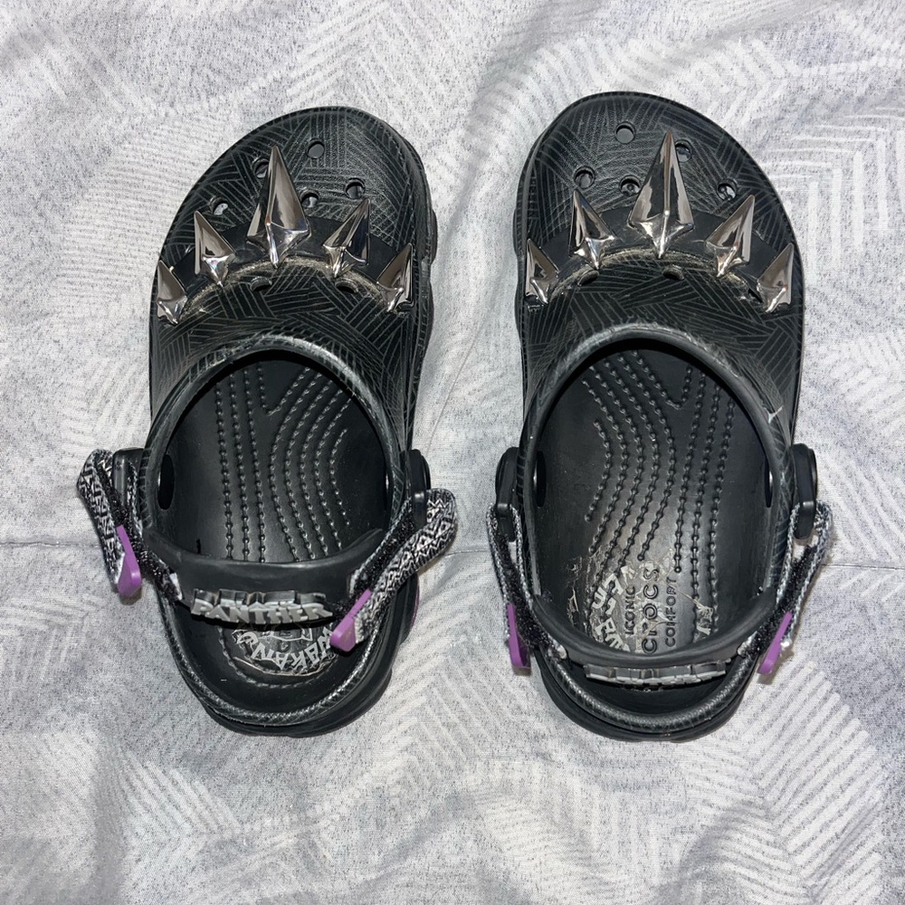 Black Panther Crocs
